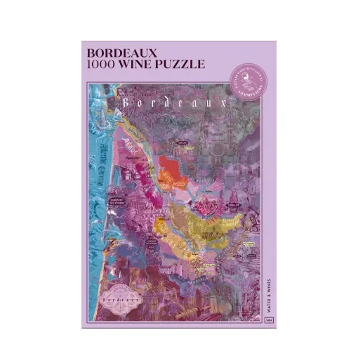 Water & Wine - 1000 Piece Puzzle - Bordeaux France product image