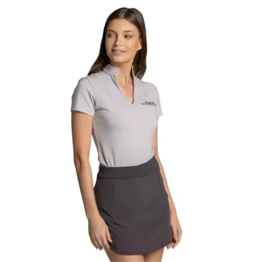 LuLu Liquid Skort - Charcoal - 12 - Liquid Yacht Wear product image