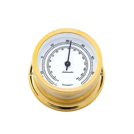 Autonauticinstrumental - Marine Thermometer T72D - Brass Finish product image