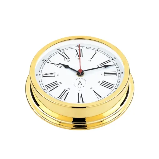 Autonauticinstrumental - Brass Quartz Nautical Clock - R175D product image