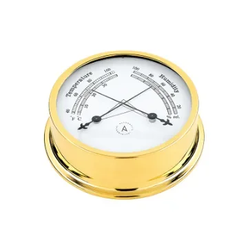 Autonauticinstrumental - Marine Thermohygrometer TH120D - Gold Finish product image