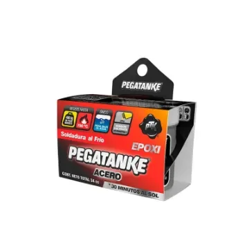 Pegatanke - Two-Component Epoxy Adhesive Black Steel - 96483 product image