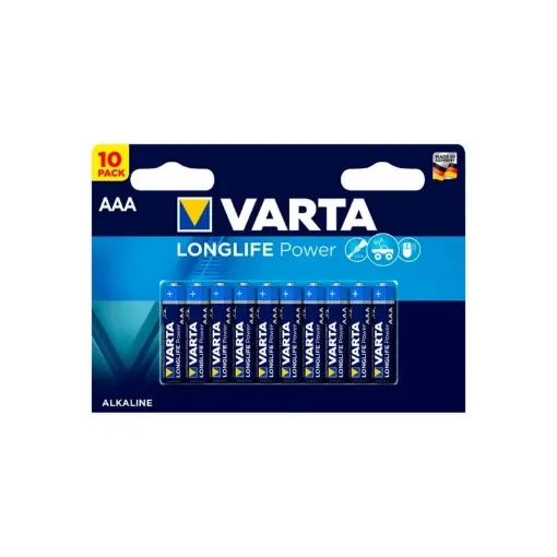 Varta - 10 LR03 AAA Long Life Batteries - 38607 product image