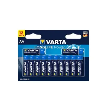 Varta - 12 LR6 AA Long Life Batteries - 38436 product image