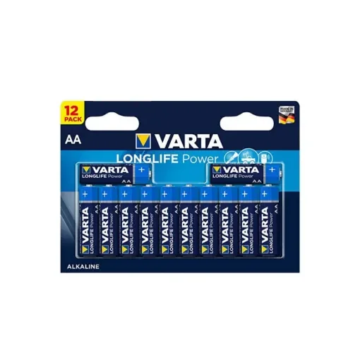 Varta - 12 LR6 AA Long Life Batteries - 38436 product image