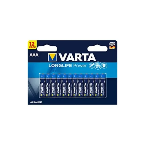 Varta - 12 LR03 AAA Long Life Batteries - 38437 product image