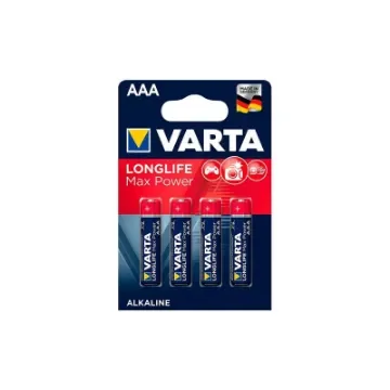 Varta - 4 LongLife AAA Max Power Alkaline Batteries - 38444 product image