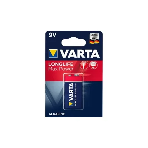 Varta - 9V Max Power Alkaline Battery LongLife - 38602 product image