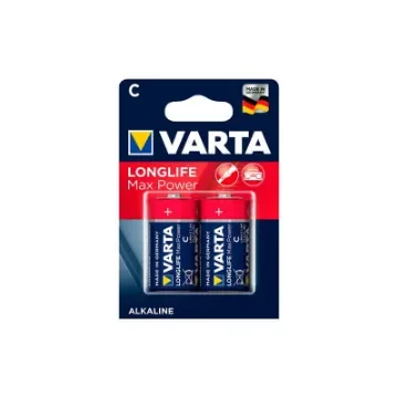 Varta - LongLife LR14 Max Power Alkaline Batteries - 38600 product image