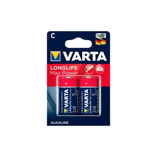 Varta - LongLife LR14 Max Power Alkaline Batteries - 38600 product image