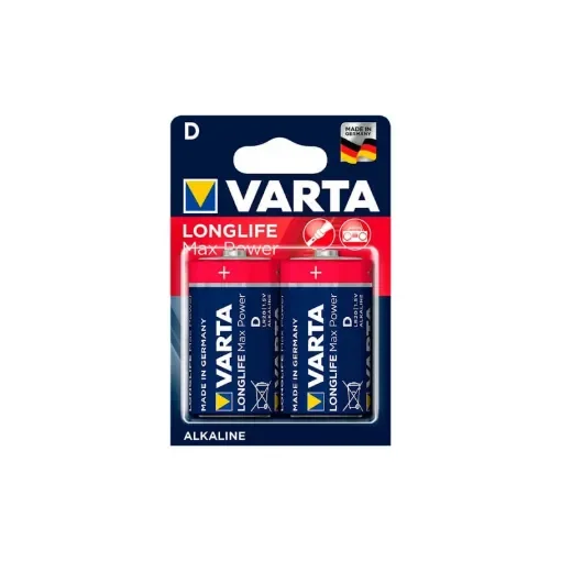 Varta - LongLife LR20 Max Power Alkaline Batteries - 38601 product image