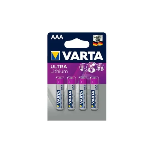 Varta - 4 LR03 AAA ULTRA Lithium Batteries - 38564 product image