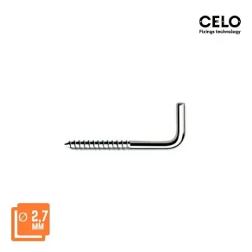 Celo - Box of 500 Galvanised Hooks 2.7x40mm - 17004 product image