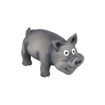 Nayeco - Dog Toy Boar Shape 15cm Grey - 06908-Gris product image