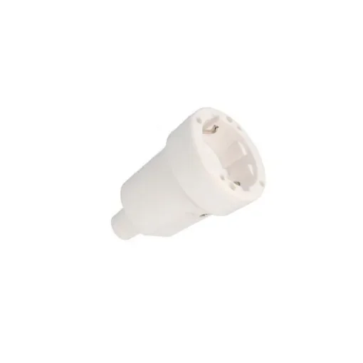 EDM - Waterproof White Rubber Socket IP44 - R42101 product image