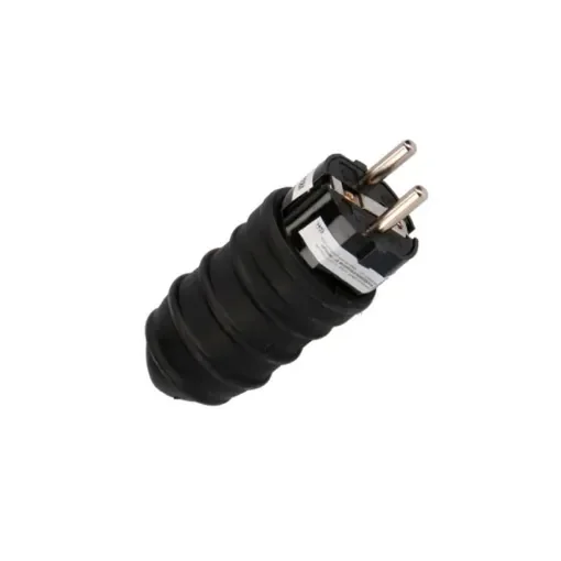 EDM - Black Rubber EDM Socket with Earth Plug - R42010 product image