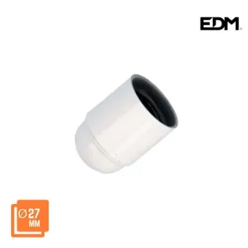 EDM - Reinforced White E27 Socket - 44180 product image