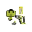 Ryobi - 18V One+ Hammer Drill with Battery & Chisels - 5133003818-5132004836 product image