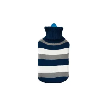 EDM Hot Water Bottle - 2L Blue Stripes - 76772 product image