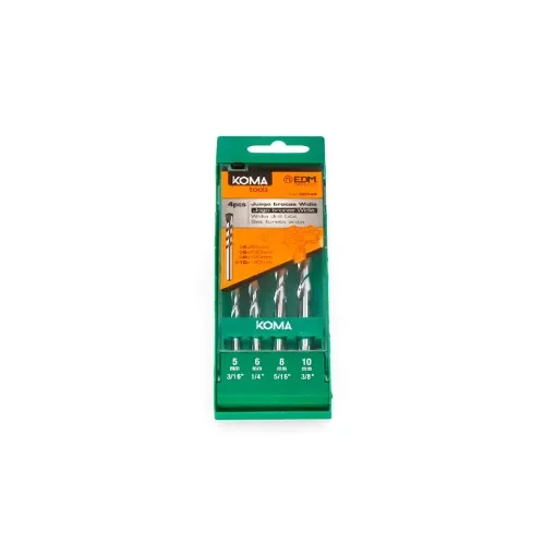 Koma Tools - Set of 4 Widia Drill Bits - 08742 product image