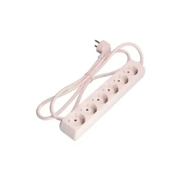 EDM - 6 Schuko Socket Power Block - 41036 product image