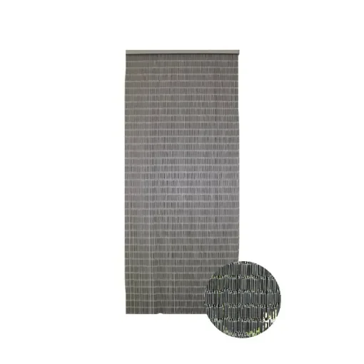 Confortex - Tube Door Curtain Grey 90x210 cm - 339074 product image