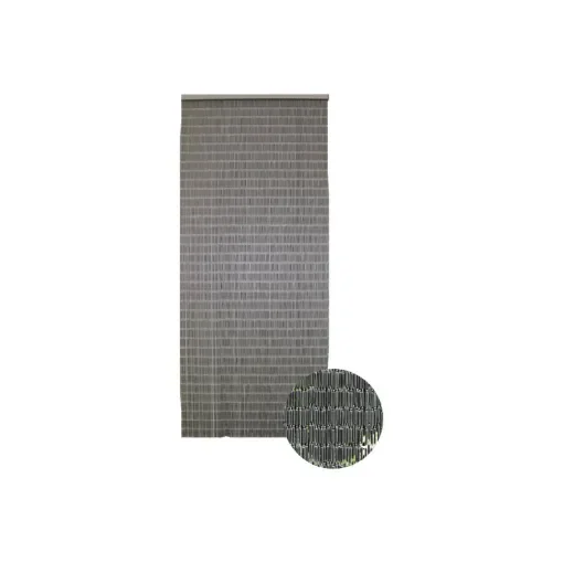 Confortex - Tube Door Curtain Grey 100 x 232 cm - 339173 product image