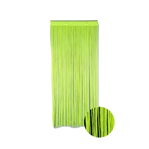Confortex String Curtain Door Panel Lime Green - 354152 product image