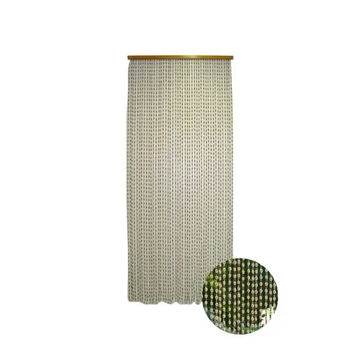 Confortex - Wood Brown Prestige Door Curtain 90x200 cm - 380458 product image