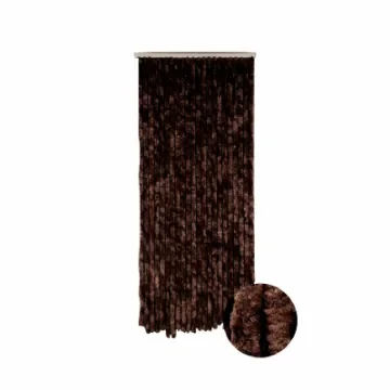 Confortex - Castor Door Curtain Brown 90x205 cm - 360023 product image