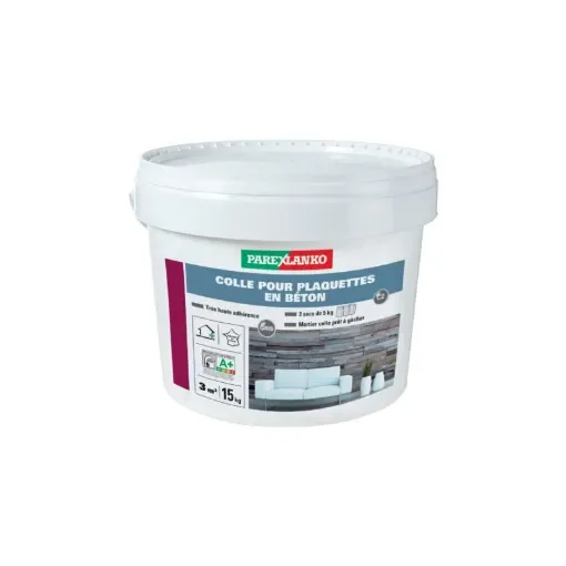 Parexlanko - Concrete Tile Adhesive 15 kg Grey - 03272-remplacé-par-32248 product image