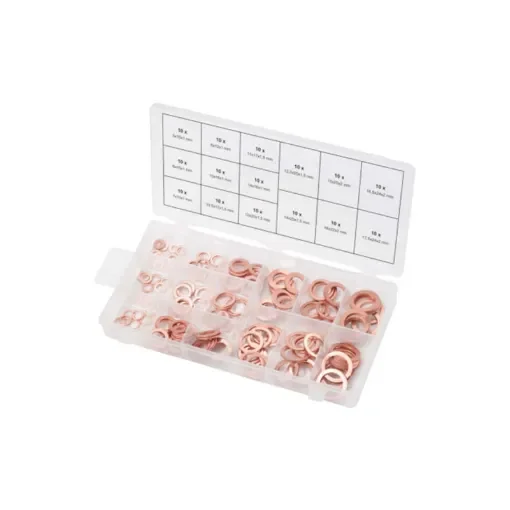 KS TOOLS - Copper Gasket Assortment - 150 pcs - 970.0040 product image