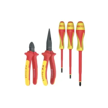 KS TOOLS - Ergotorque Insulated Pliers & Screwdrivers Set - 117.1106 product image