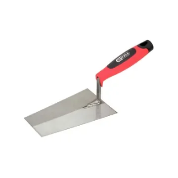 KS TOOLS - Italian Trowel Square Bi-material 180mm - 144.0222 product image