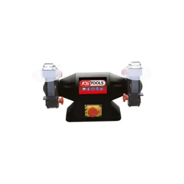 KS TOOLS - Bench Grinder 520W with Adjustable Tool Rest - 500.8458 product image