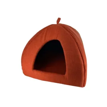 Zolux - Cat Igloo Soft Bed - Orange - 409521ORA product image