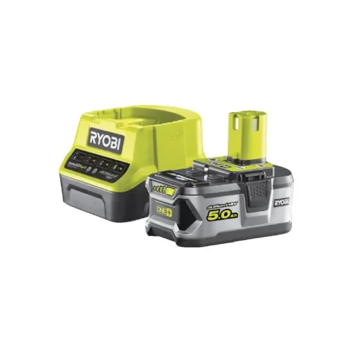 Ryobi - 18V Lithium-ion One+ 5.0 Ah Battery & Fast Charger - 5133003758 product image