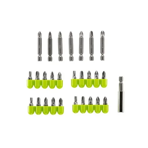 Ryobi - 28 Piece Screwdriver Bit Set with Storage Racks - 5132003305 product image