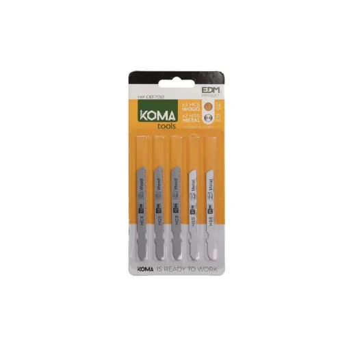 Koma Tools - 5 Replacement Jigsaw Blades - 08732 product image