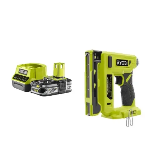 Ryobi - 18V Stapler Pack with Battery & Charger - 5133004496-5133003359 product image