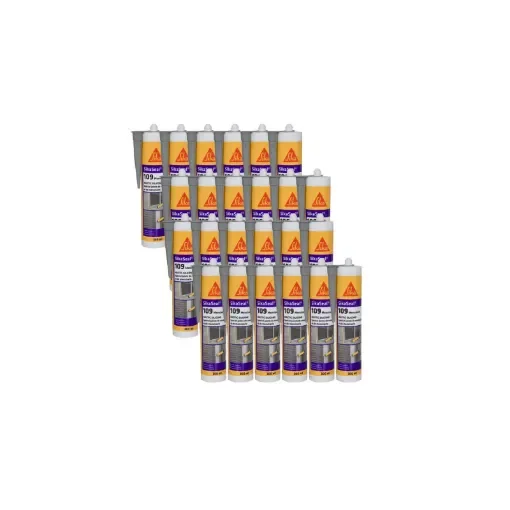 Sika - SikaSeal 109 Joinery Silicone Sealant - 525040x24 product image