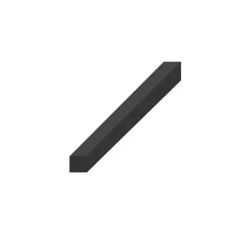 Divers - EPDM Sponge Rubber Strip 25x25mm Black - B4F25X25 product image