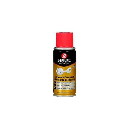 3-EN-UN - 3-in-1 WD40 Lock Lubricant 100ml - 08287 product image