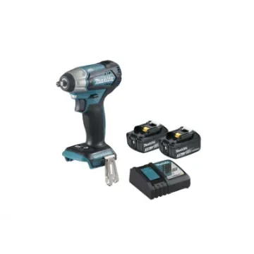 Makita - 18V Brushless Impact Wrench with 2 Batteries - DTW180RFJ product image