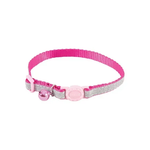 Zolux Cat Collar - Adjustable Pink Nylon - 520022ROS product image
