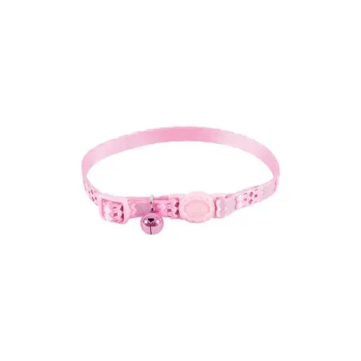 Zolux Cat Collar - Adjustable Pink Nylon - 520025ROS product image