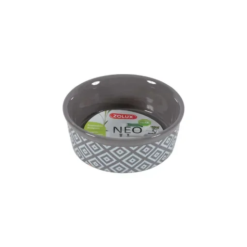 Zolux - Stoneware Bowl 150 ml Grey - 206681 product image