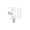 Divers - Oval Cavity Kit for Pocket Doors - NI031 product image