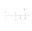 Divers - Wire Hooks on Stainless Steel Rail - IN627 product image