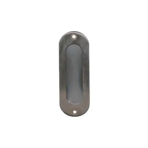 Divers - Oval Recessed Cup Handles - Brushed Stainless Steel - IN012 product image